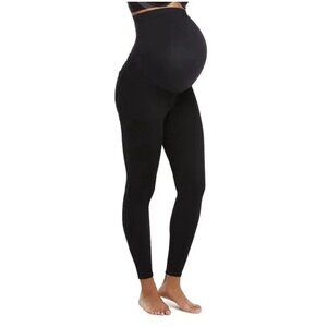 Spanx Mama Maternity Jean-ish  Ankle Leggings Size Medium M Black NWT